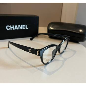 Chanel Sunglasses with Pearls Black 2024 CH3440 (XMN-240410027)