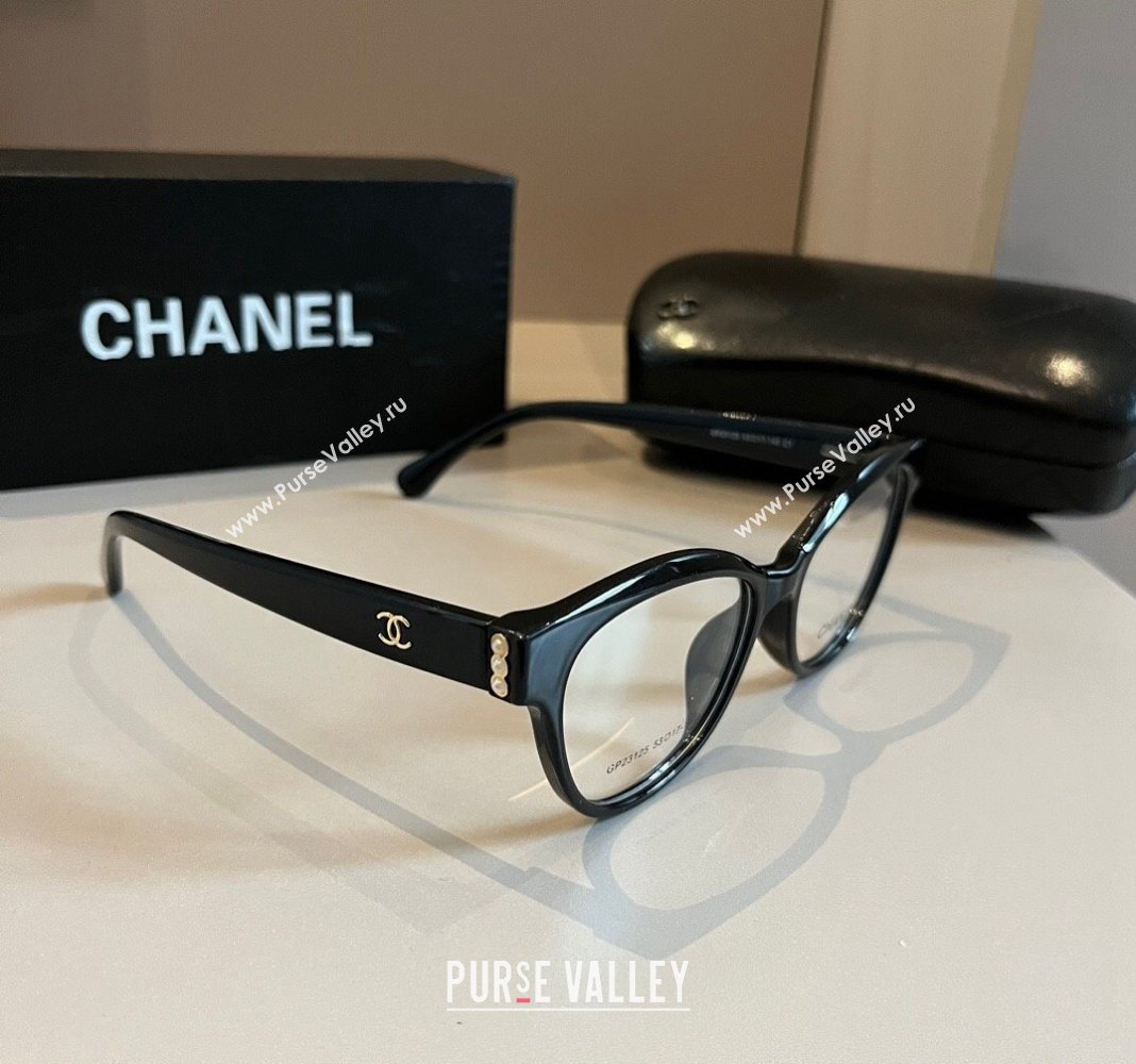 Chanel Sunglasses with Pearls Black 2024 CH3440 (XMN-240410027)