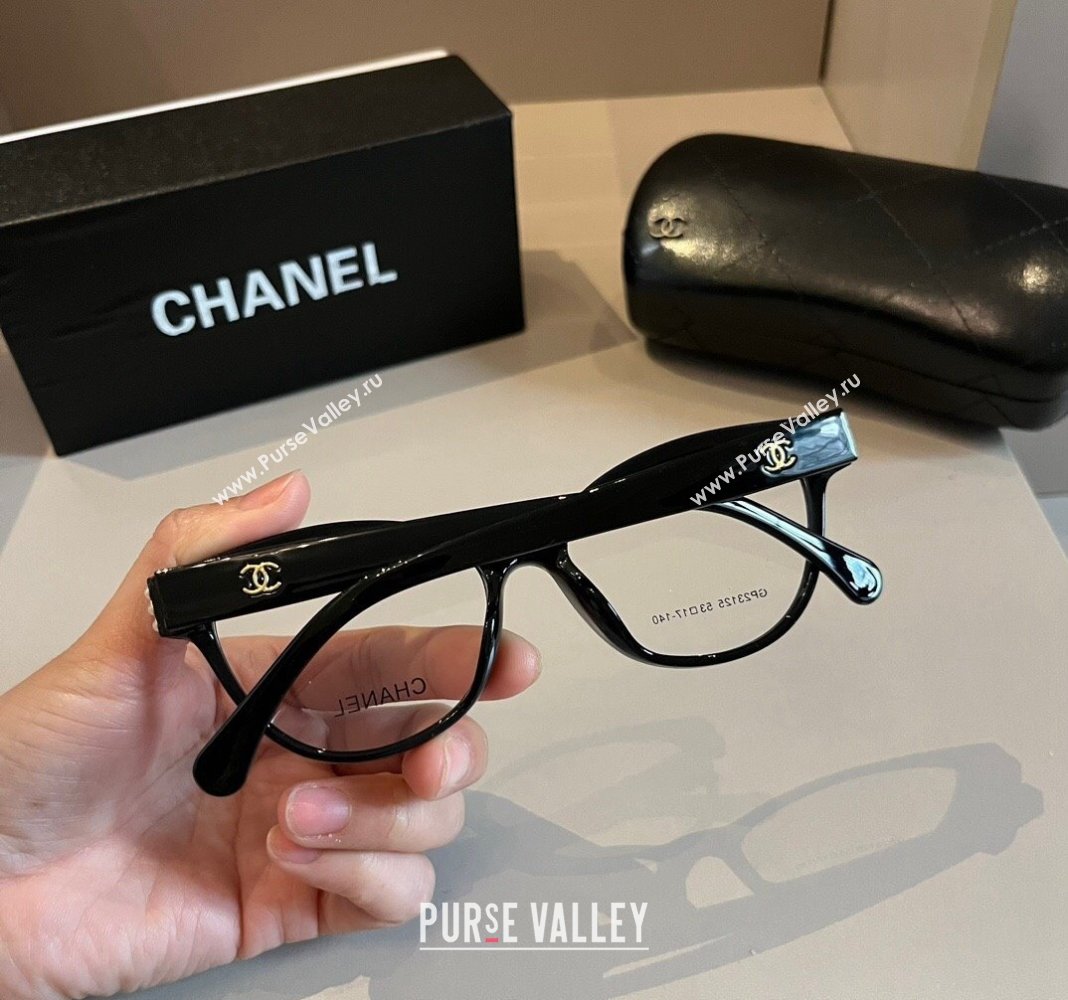 Chanel Sunglasses with Pearls Black 2024 CH3440 (XMN-240410027)