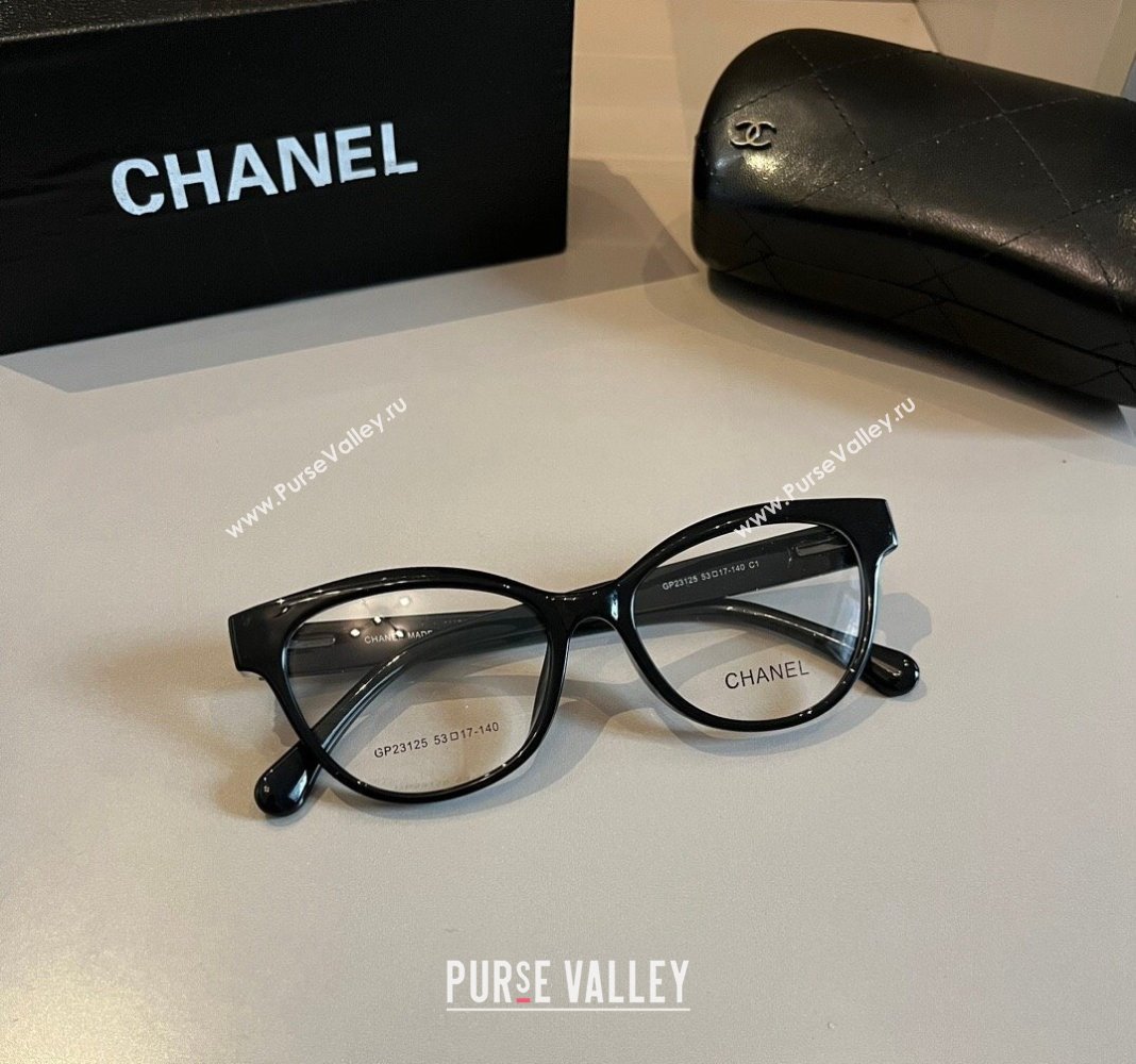 Chanel Sunglasses with Pearls Black 2024 CH3440 (XMN-240410027)