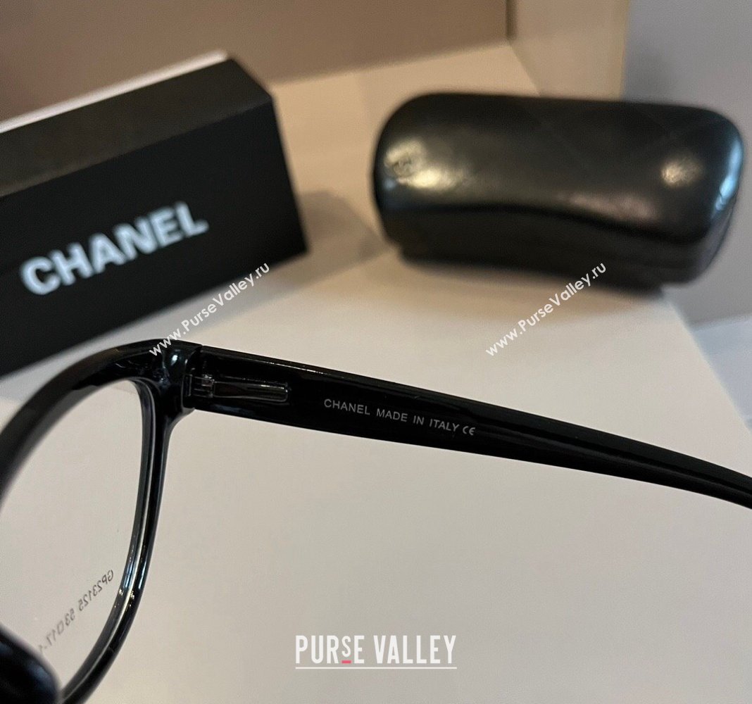 Chanel Sunglasses with Pearls Black 2024 CH3440 (XMN-240410027)