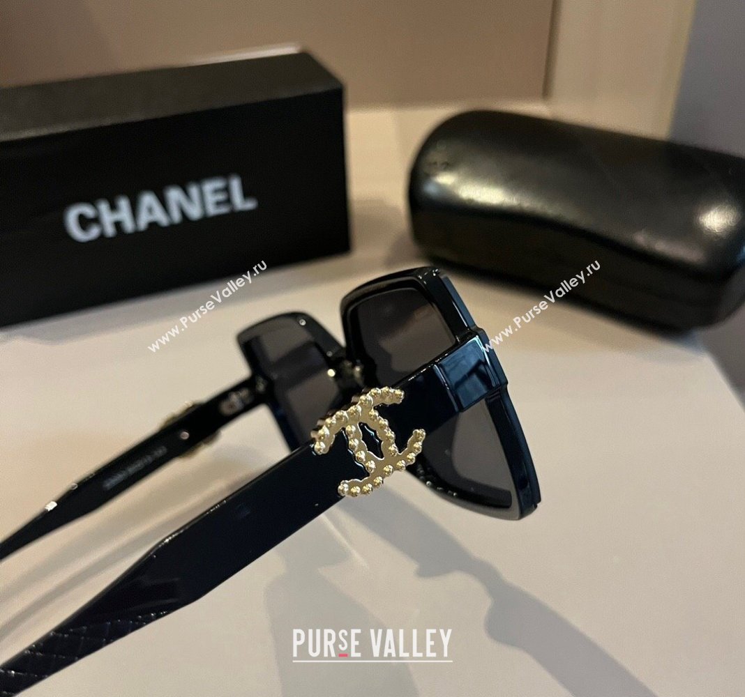 Chanel Sunglasses Black 2024 CH041008 (XMN-240410032)