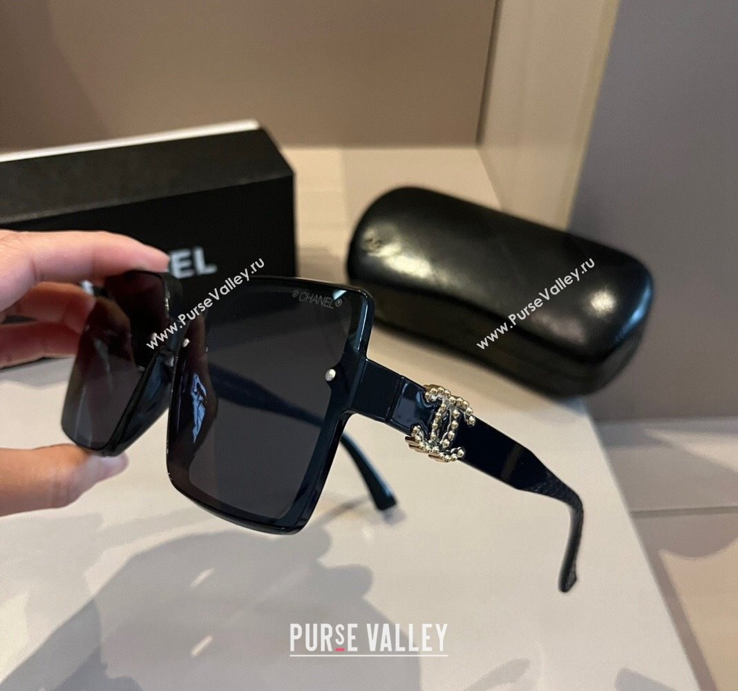 Chanel Sunglasses Black 2024 CH041008 (XMN-240410032)