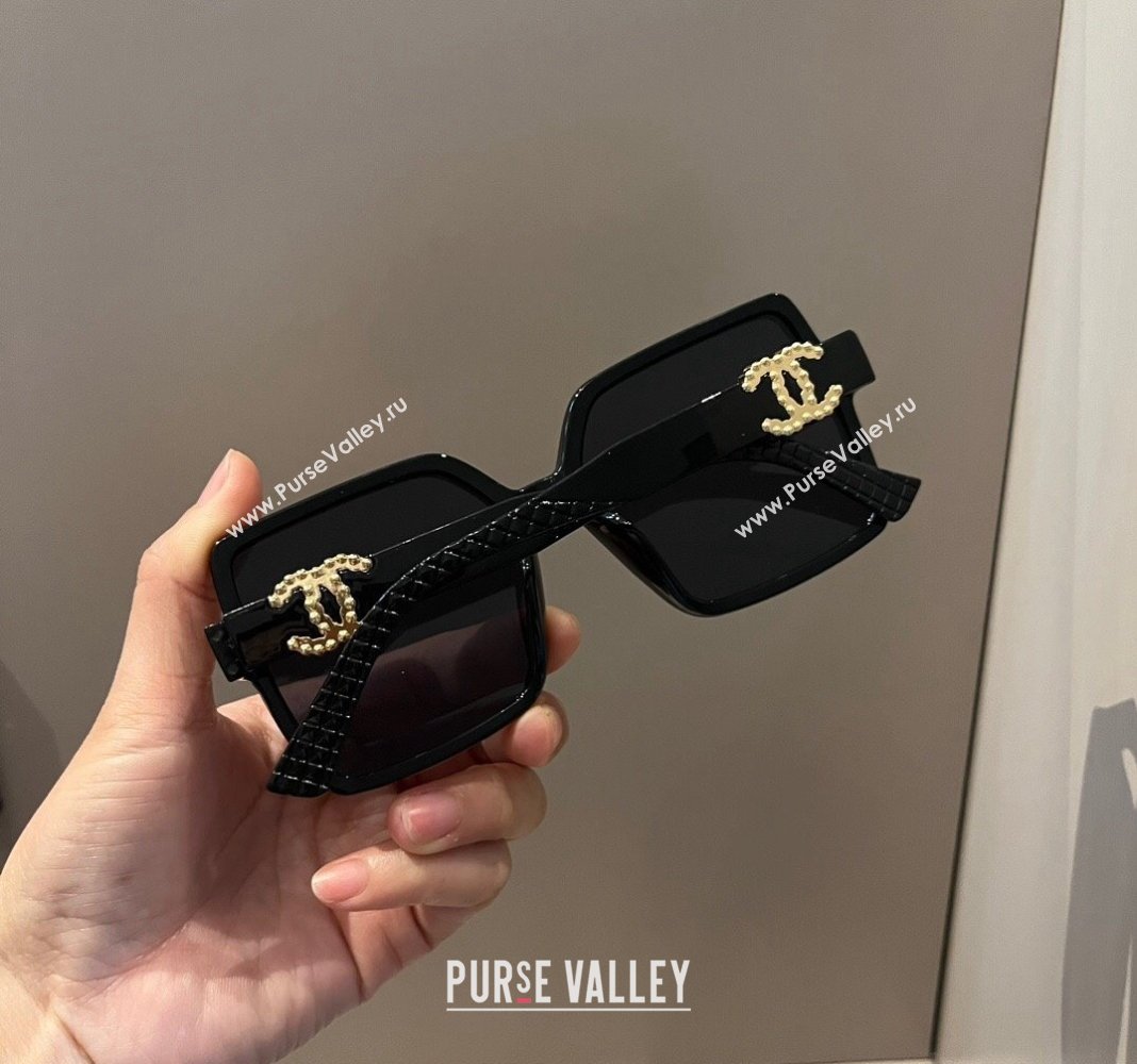 Chanel Sunglasses Black 2024 CH041008 (XMN-240410032)