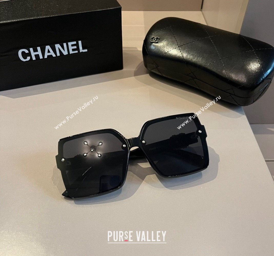 Chanel Sunglasses Black 2024 CH041008 (XMN-240410032)