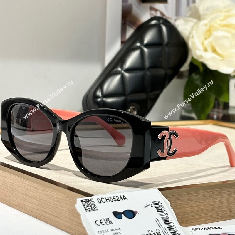 Chanel Sunglasses CH5524 Pink 2024 (A-240514208)