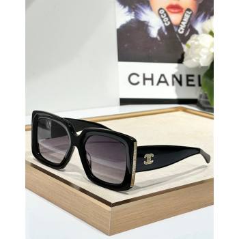 Chanel Sunglasses CH5435 Black/Purple 2024 (A-240727073)