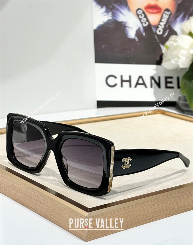 Chanel Sunglasses CH5435 Black/Purple 2024 (A-240727073)