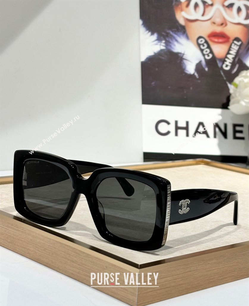 Chanel Sunglasses CH5435 Black 2 2024 (A-240727074)