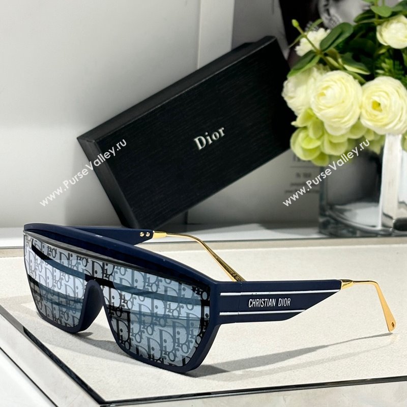 Dior DiorClub M7U Sunglasses Dark Blue 2024 (A-240914086)