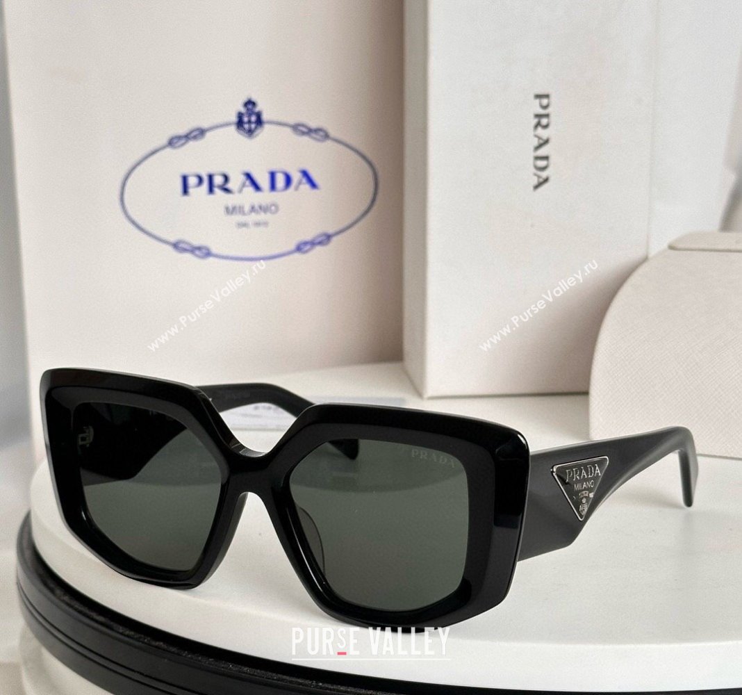 Prada Sunglasses SPR14Z Black/Grey 2024 (A-240914100)