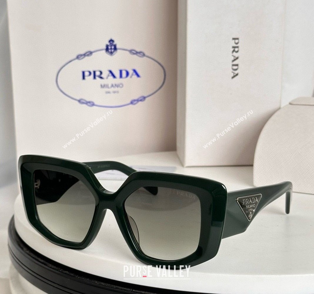 Prada Sunglasses SPR14Z Green 2024 (A-240914101)