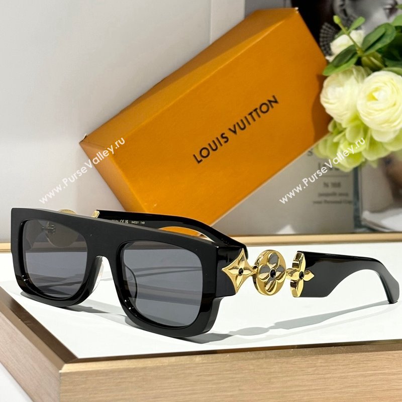 Louis Vuitton Sunglasses Z2196 Black/Gold 2024 (A-240914037)