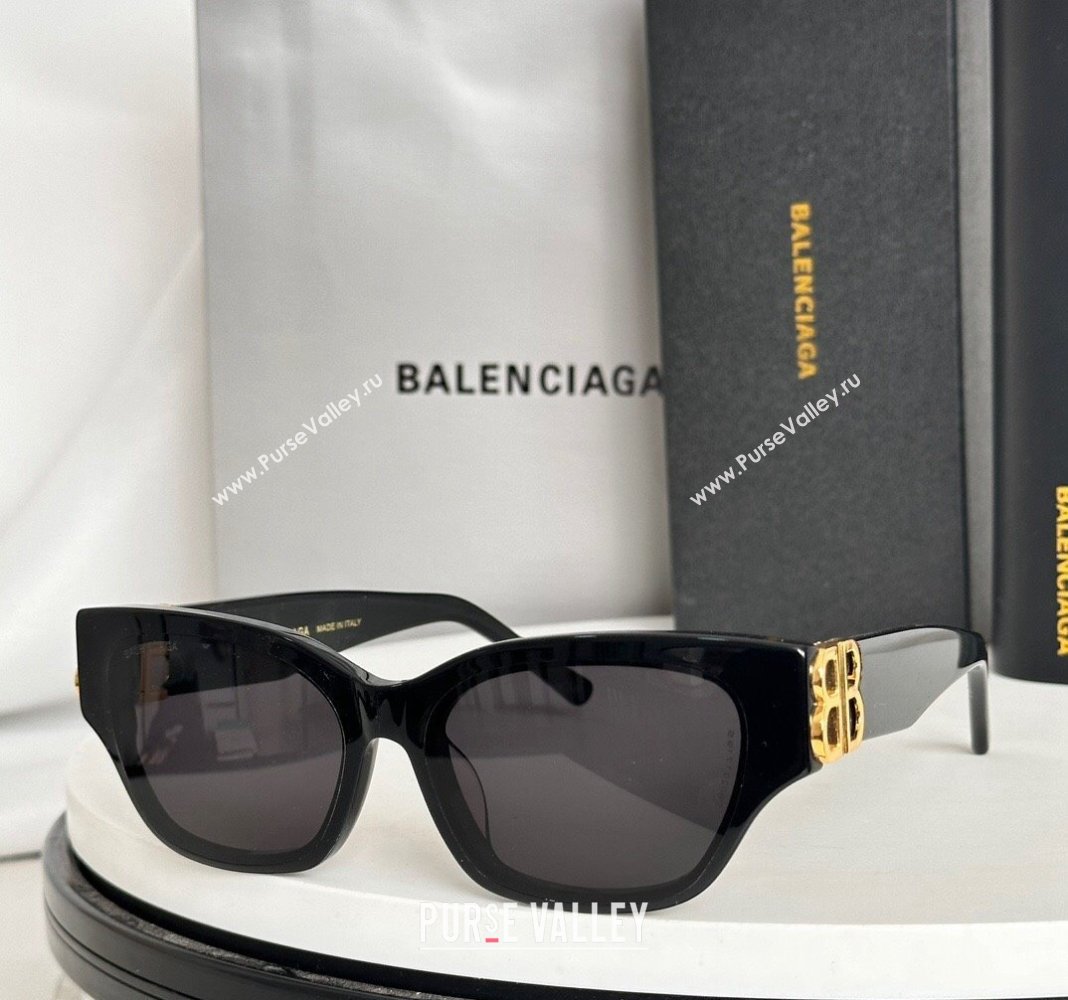 Balenciaga Sunglasses BB0078S Black 2024 (A-240914036)