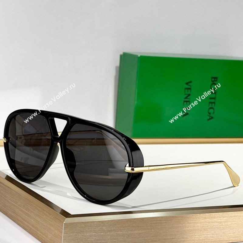 Bottega Veneta Sunglasses Black 2025 BV1274/1273 (SHI-250721043)