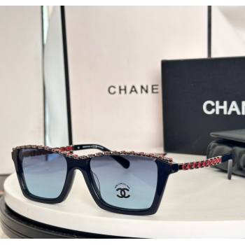 Chanel Sunglasses with Chain 6 2025 CH5548 (SHI-250721093)