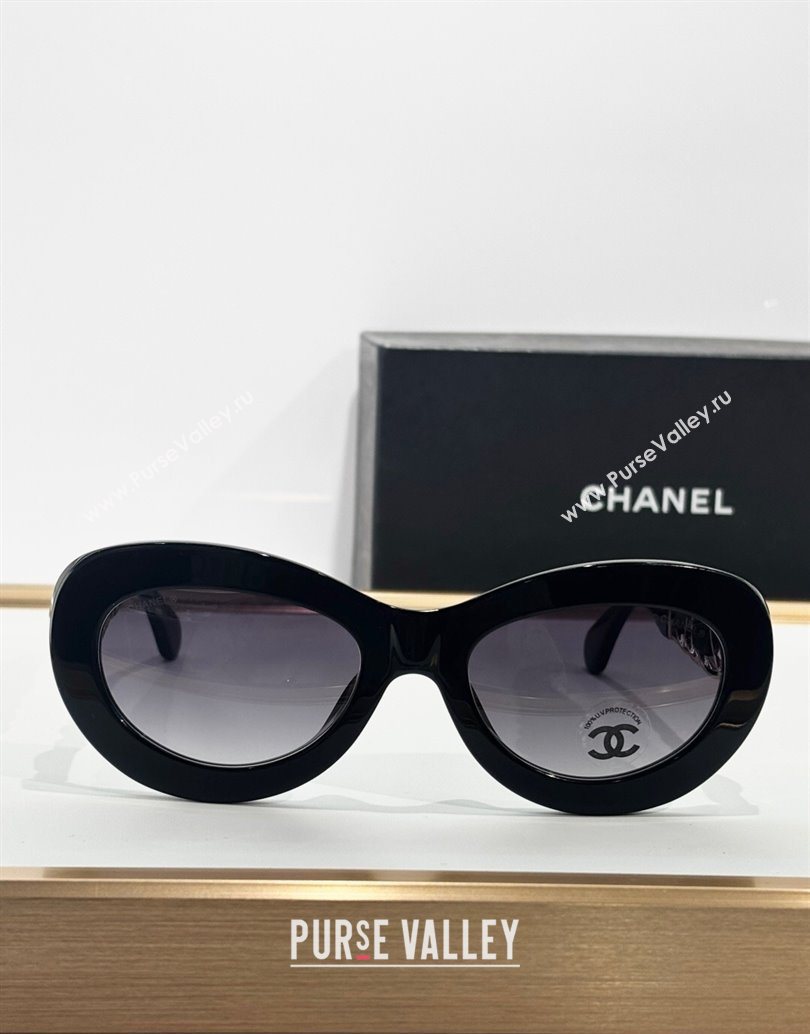 Chanel Sunglasses with Chain 1 2025 CH9182 (SHI-251110092)