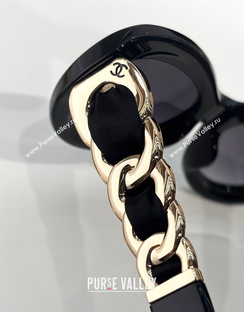 Chanel Sunglasses with Chain 1 2025 CH9182 (SHI-251110092)