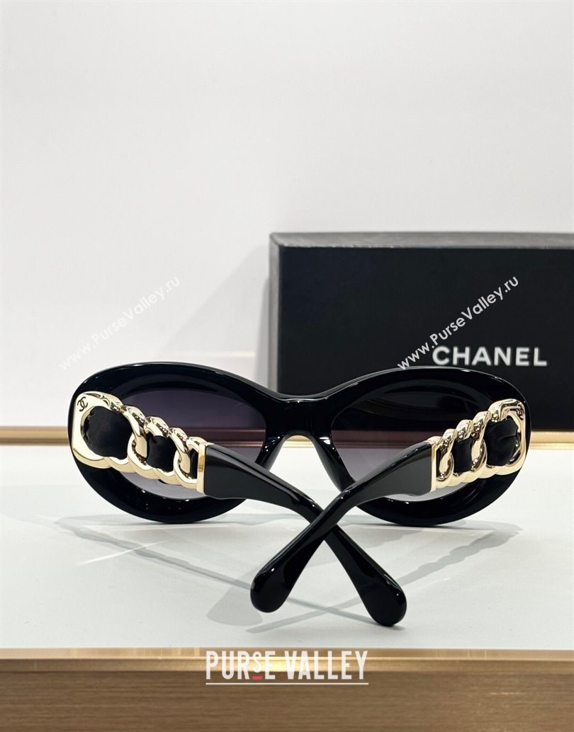 Chanel Sunglasses with Chain 1 2025 CH9182 (SHI-251110092)