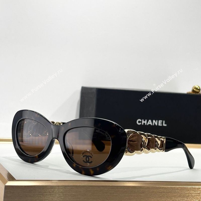 Chanel Sunglasses with Chain 4 2025 CH9182 (SHI-251110095)