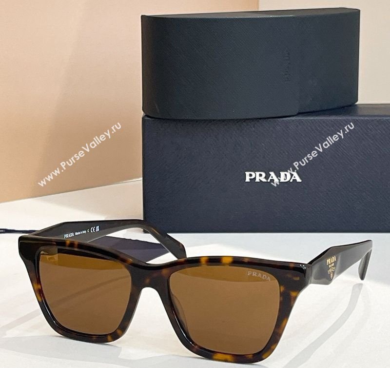 Prada Sunglasses Brown 2025 SRCC07 (SHI-251110049)