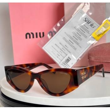 Miu Miu Sunglasses Brown 2025 SMU06Y (SHI-251111057)