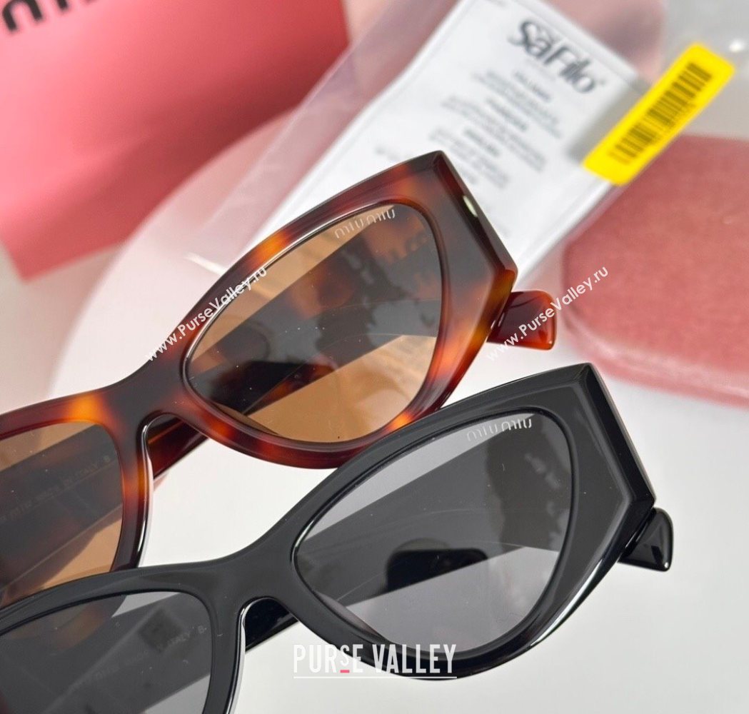 Miu Miu Sunglasses Black 2025 SMU06Y (SHI-251111059)