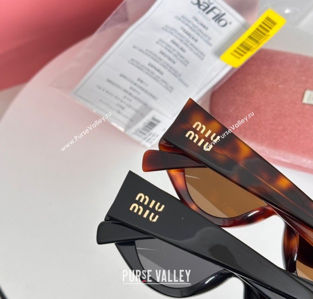 Miu Miu Sunglasses Brown 2025 SMU06Y (SHI-251111057)