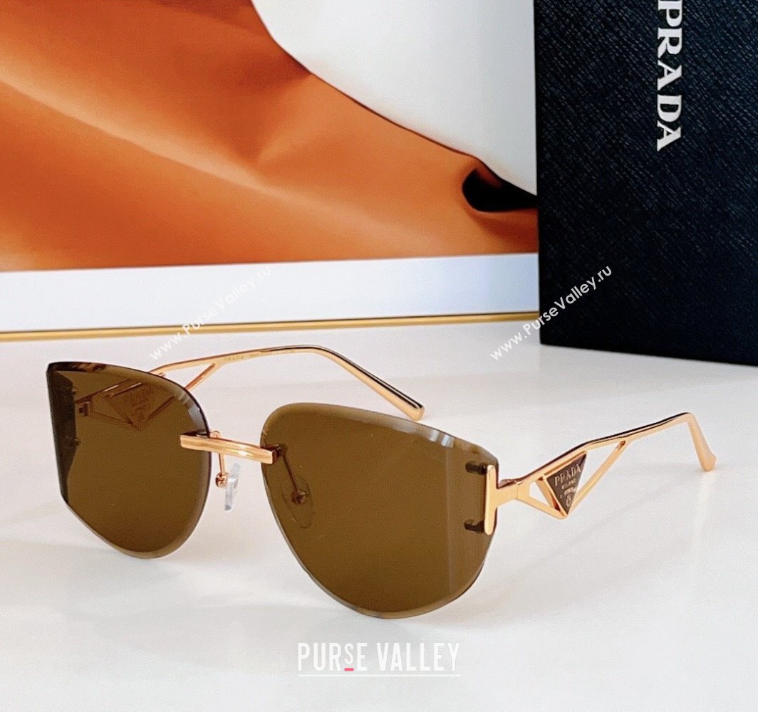 Prada Sunglasses Brown 2025 PR190VS (SHI-250322011)