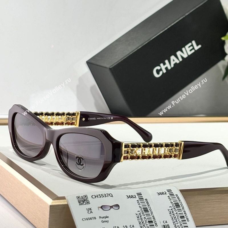Chanel Sunglasses 5 2025 CH5537 (SHI-250321116)