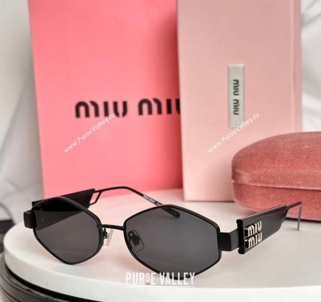 Miu Miu Sunglasses Grey/Black 2025 SMU5689TS (SHI-250321070)