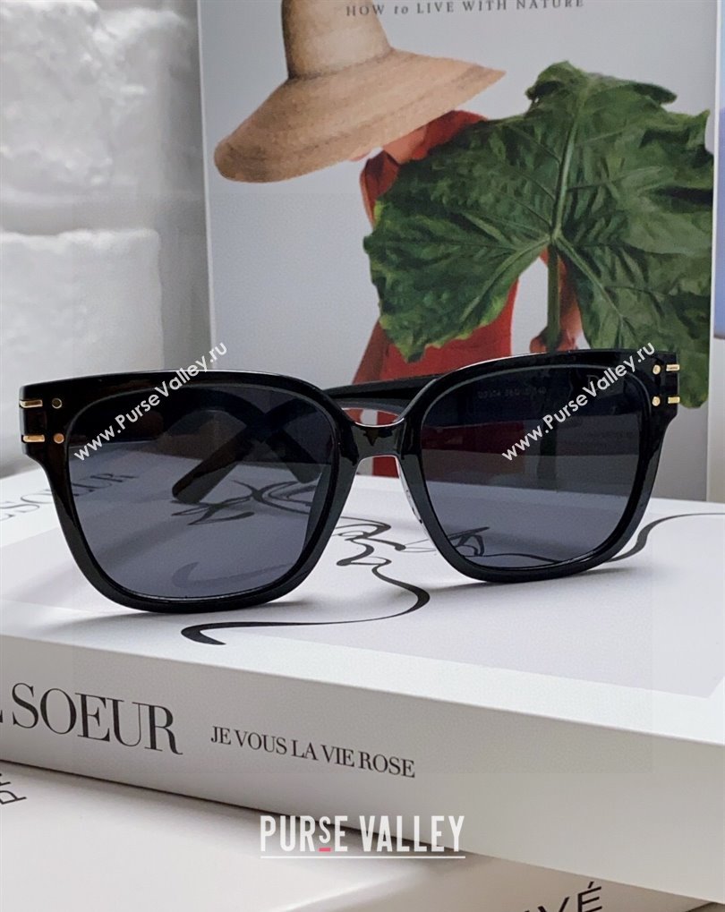 Dior Sunglasses Black 2025 Signature S7F (SHI-250508097)