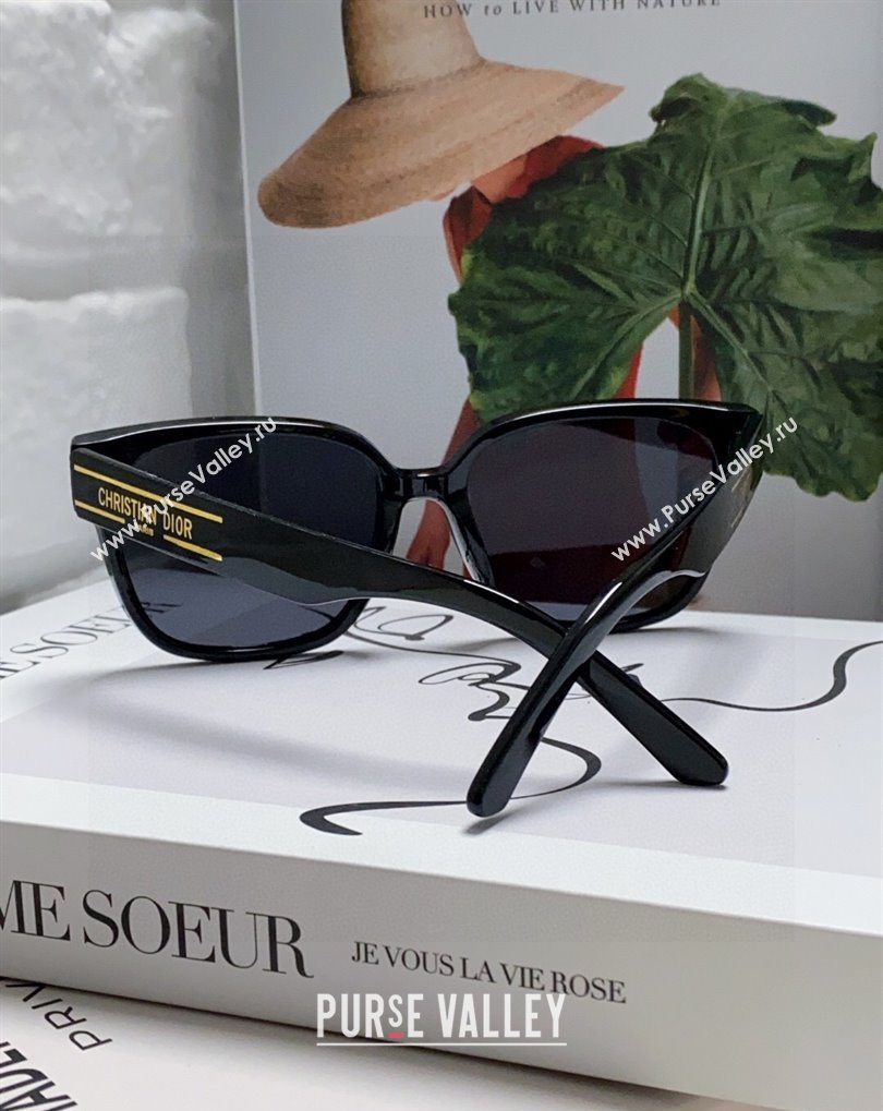 Dior Sunglasses Black 2025 Signature S7F (SHI-250508097)