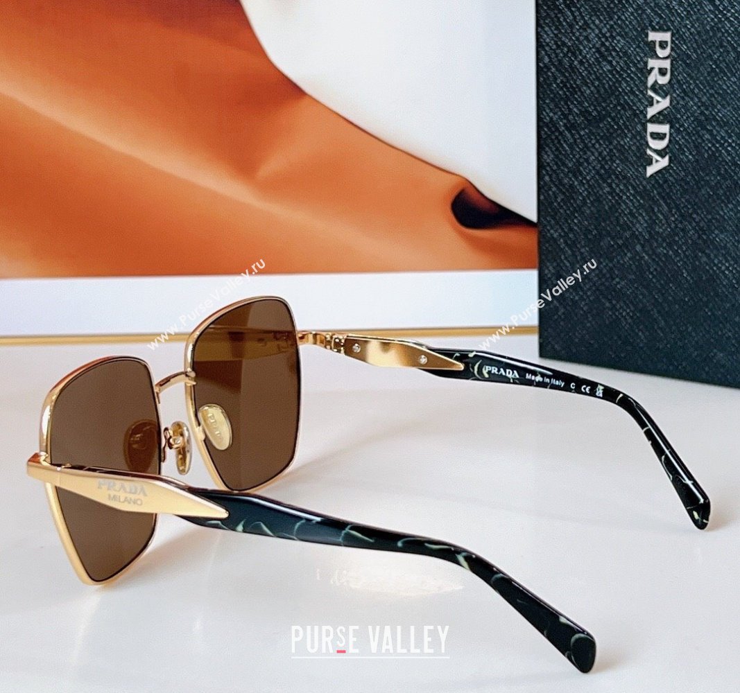 Prada Sunglasses Brown 2025 SPR64ZS (SHI-250507004)