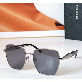 Prada Sunglasses Grey/Silver 2025 SPR64ZS (SHI-250507002)