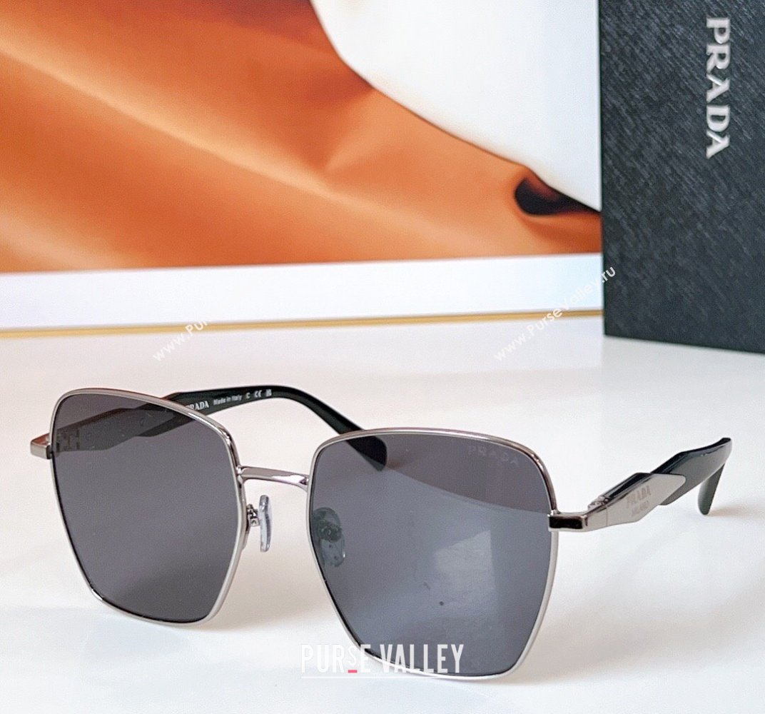 Prada Sunglasses Grey/Silver 2025 SPR64ZS (SHI-250507002)