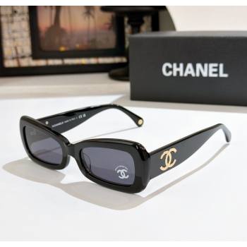 Chanel Sunglasses Black/Grey 2025 CH9184 (SHI-251231086)