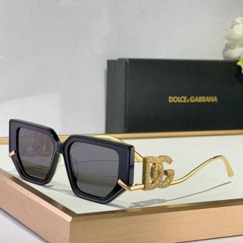 Dolce Gabbana Sunglasses Black/Gold 2025 DG6663 (SHI-251231013)