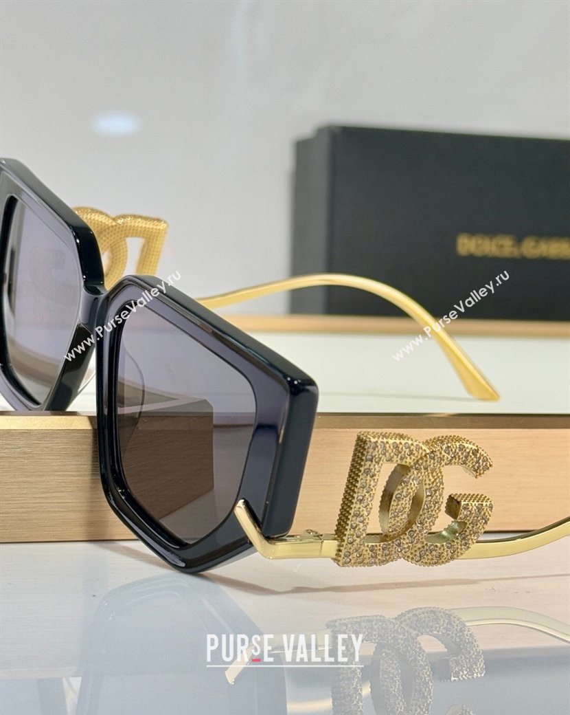 Dolce  Gabbana Sunglasses Black/Gold 2025 DG6663 (SHI-251231013)