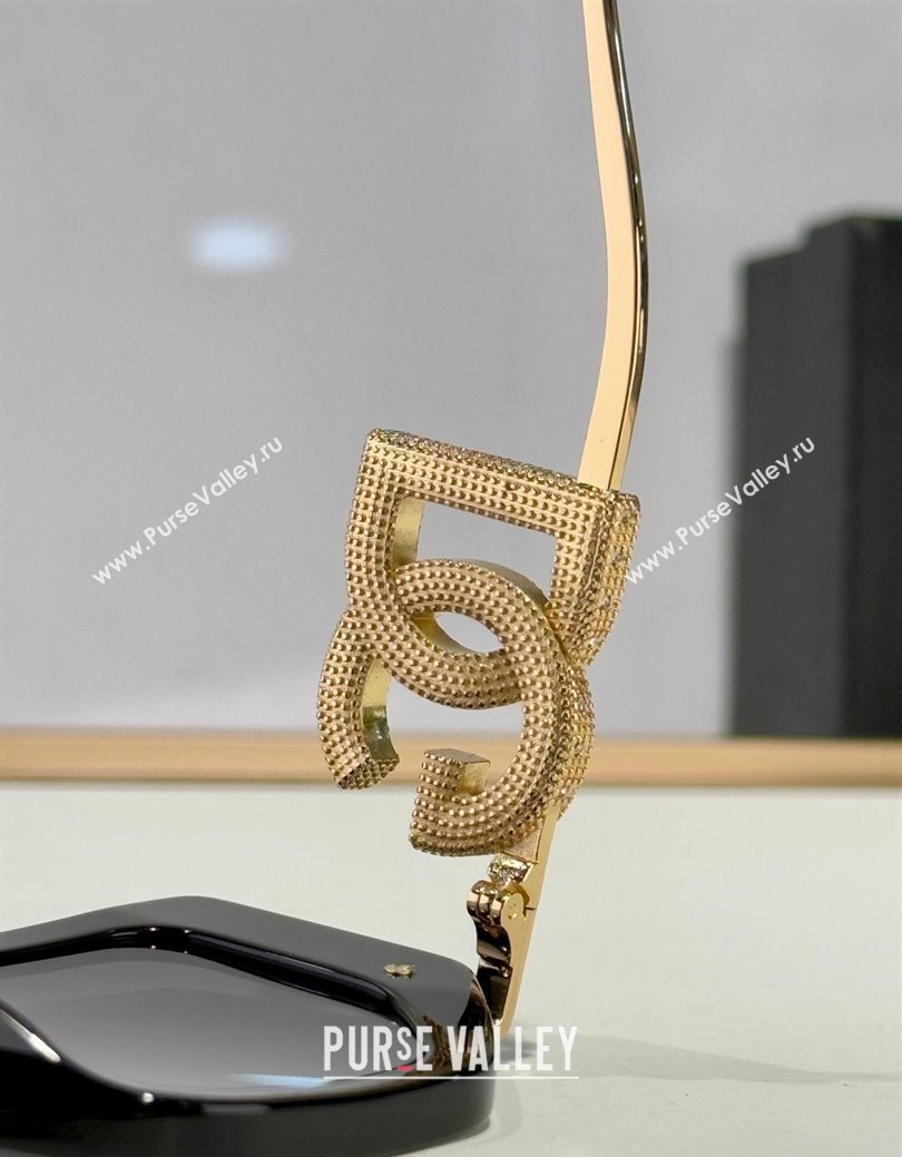 Dolce  Gabbana Sunglasses Black/Gold 2025 DG6663 (SHI-251231013)
