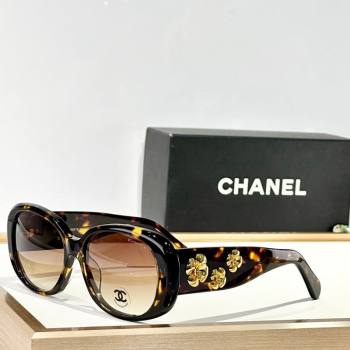 Chanel Sunglasses with Camellia Bloom 1 2025 CH5113 (SHI-251231001)