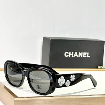 Chanel Sunglasses with Camellia Bloom 4 2025 CH5113 (SHI-251231004)