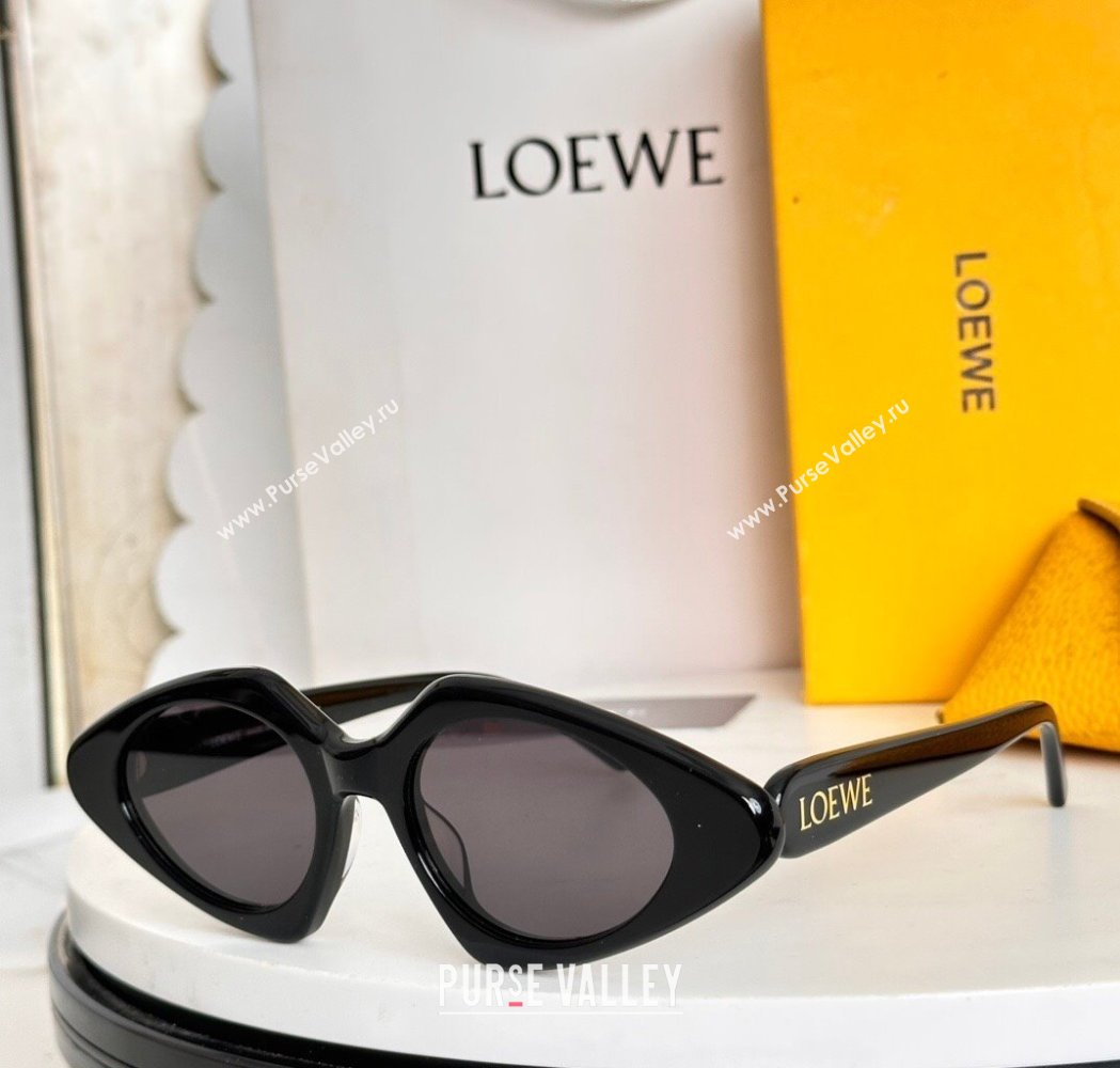 Loewe Sunglasses Black/Grey 2025 LW40185I (SHI-251231044)