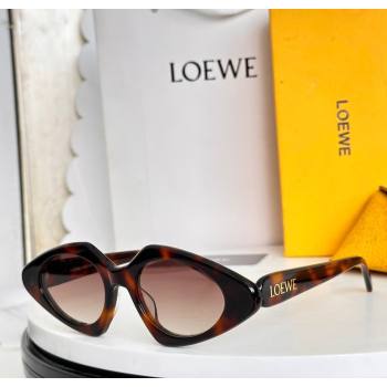 Loewe Sunglasses Brown/Pink 2025 LW40185I (SHI-251231046)