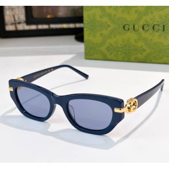 Gucci Sunglasses Blue 2026 GG2155S (SHI-260314060)