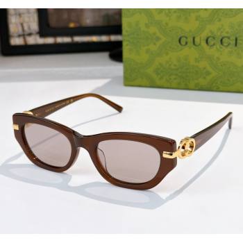 Gucci Sunglasses Gold 2026 GG2155S (SHI-260314061)