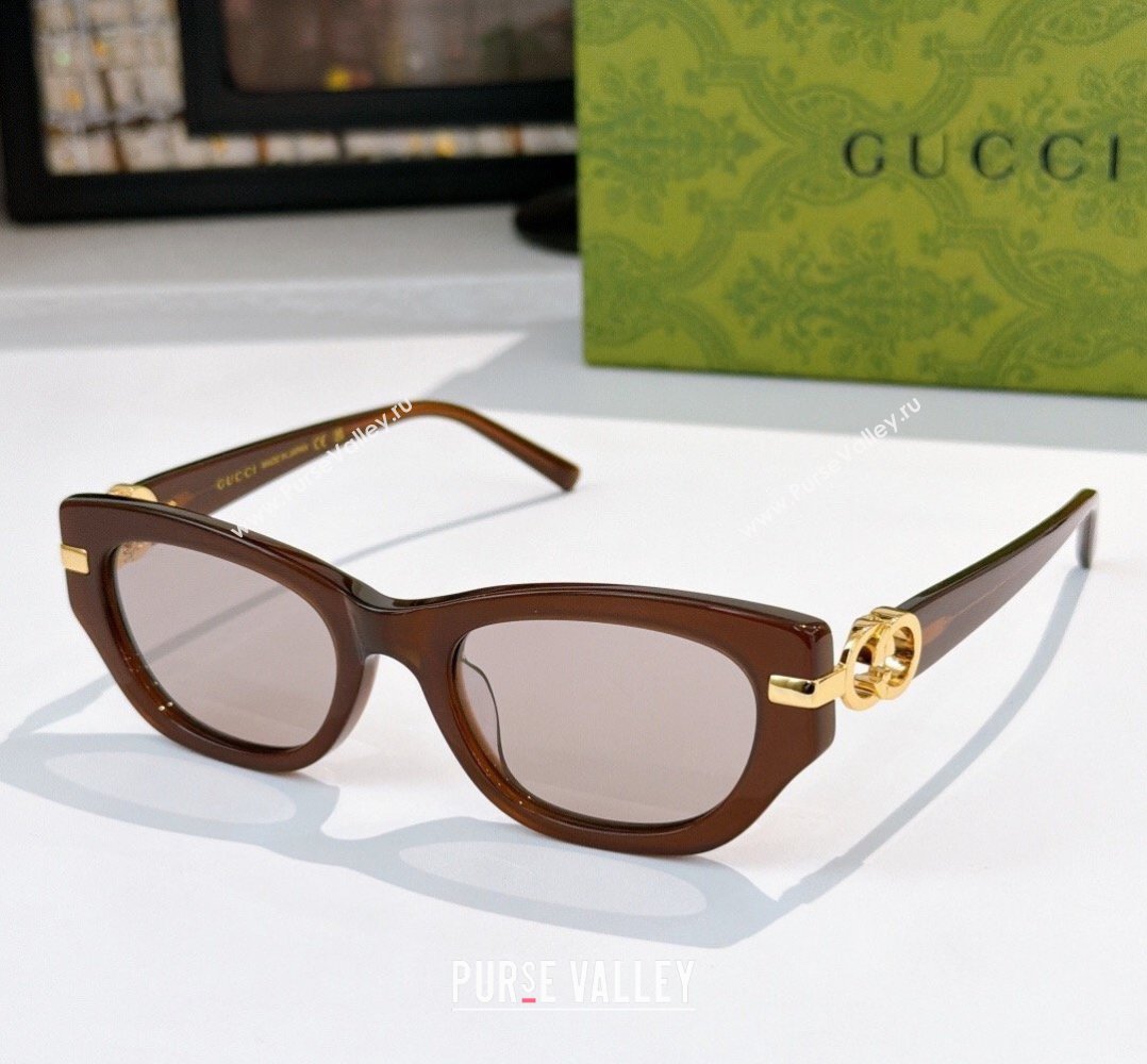 Gucci Sunglasses Gold 2026 GG2155S (SHI-260314061)