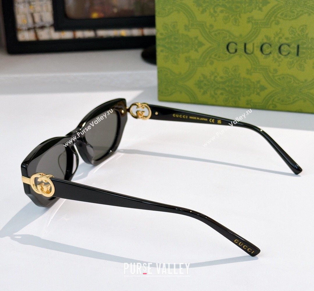 Gucci Sunglasses Black 2026 GG2155S (SHI-260314064)