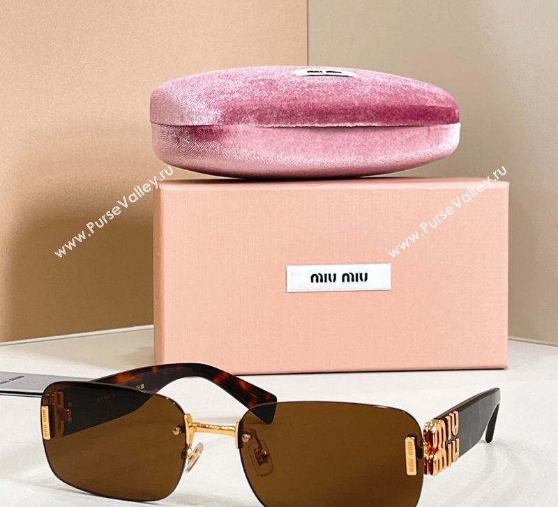 Miu Miu Sunglasses Brown 2026 MU168AV (SHI-260314006)