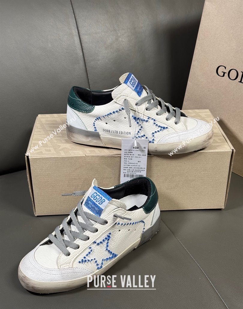 Golden Goose Super-Star Sneakers in nappa with embroidered star and leather heel tab 2025 0429 (MD-250429050)